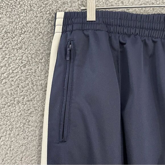 Oxford Fulham Double Stripe Track Pants Men XL Navy Pintuck Pullon Drawstring - Picture 3 of 13